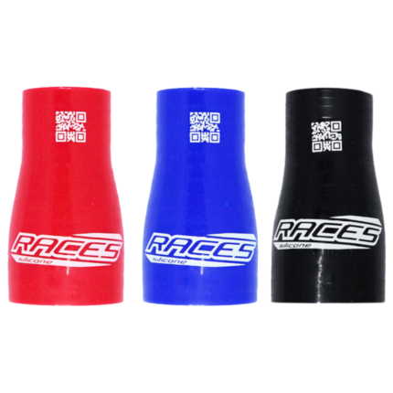 CUPLĂ DE REDUCȚIE SILICONICĂ RACES SILICONE, 89MM (3,5″) LA 102MM (4″)