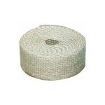 BANDĂ TERMOIZOLANTĂ EVACUARE, ALB, 50MM X 10M X 0,8MM