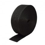 BANDĂ TERMOIZOLANTĂ EVACUARE, NEGRU 50MM X 10M X 2MM