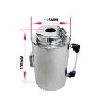 OIL CATCH TANK CU 2 IEȘIRI ȘI FILTRU - CAPACITATE 2L - imagine 3