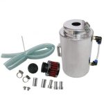 OIL CATCH TANK CU 2 IEȘIRI ȘI FILTRU - CAPACITATE 2L