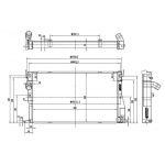 RADIATOR ALUMINIU APĂ PENTRU BMW E90 E92 1M E82 335I AT - imagine 2