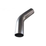 ȚEAVĂ DIN INOX - COT 45°, 57MM, LUNGIME 40CM