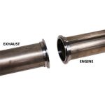 COLIER V-BAND TOBĂ 102MM (4") CU FLANSĂ - imagine 3