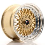 JANTE JAPAN RACING JR9 17X10 ET20 5X112/120 GOLD W/MACHINED LIP