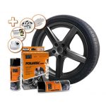 KIT VOPSEA CAUCIUCATĂ GRI FOLIATEC ANTHRACITE METALLIC MATT