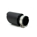 ORNAMENT TOBĂ RACES CARBON 114MM, INTRARE 63.5MM - MAT - imagine 2