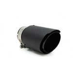 ORNAMENT TOBĂ RACES CARBON 114MM, INTRARE 63.5MM - MAT