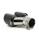 ORNAMENT TOBĂ RACES CARBON 2X89MM, INTRARE 63.5MM - LUSTRUIT - imagine 2