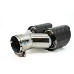 ORNAMENT TOBĂ RACES CARBON 2X89MM, INTRARE 63.5MM - LUSTRUIT - imagine 3