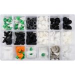 Set 160 clipsuri tapiterie YT-06664, din plastic, pentru automobile Audi