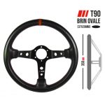 VOLAN SPORT RRS CARBON 3 NEGRU/ROSU DISHED 90 SPOKES 350MM 37/29MM - imagine 3