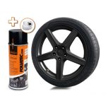 SPRAY VOPSEA CAUCIUCATĂ NEAGRĂ FOLIATEC BLACK GLOSSY