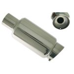 TOBĂ INOX RACES 32, INTRARE / IEȘIRE 2,5" (63MM)