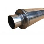 TOBĂ INTERMEDIARĂ INOX RACES 50, INTRARE / IEȘIRE 3" (76MM) - imagine 2