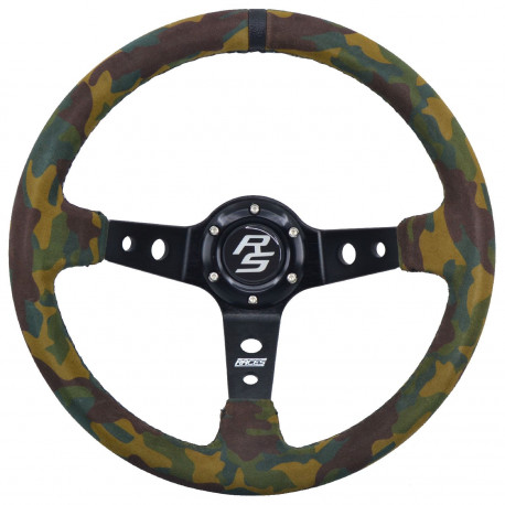 volan-sport-cu-3-spite-races-corsa-camo-350mm-piele-intoarsa-adancime-90mm VOLAN SPORT CU 3 SPIȚE RACES CORSA CAMO, 350MM, PIELE ÎNTOARSĂ, ADÂNCIME 90MM - imagine 1