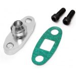 FLANȘĂ ADAPTOR RETUR ULEI AN10 PENTRU T3, T4, GT37R-GT55