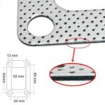GARNITURĂ UNIVERSALĂ FLANȘA T3 GRAPHITE ALUMINUM - imagine 2