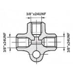CUPLĂ T CONDUCTĂ FRÂNĂ, AN3, ALAMĂ - imagine 2
