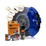 FOLIATEC VOPSEA ETRIERI ALBASTRĂ - KIT, PERFORMANCE BLUE METALLIC