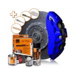 FOLIATEC VOPSEA ETRIERI ALBASTRĂ - KIT, RS BLUE