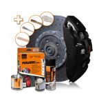FOLIATEC VOPSEA ETRIERI NEAGRĂ - KIT, MIDNIGHT BLACK
