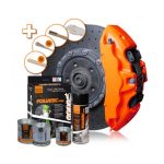 FOLIATEC VOPSEA ETRIERI PORTOCALIE - KIT, NEON ORANGE
