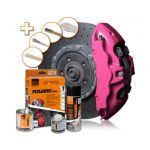 FOLIATEC VOPSEA ETRIERI ROZ - KIT, PINK METALLIC