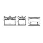 Baterie de pornire EXIDE Premium 72Ah 12V - imagine 2