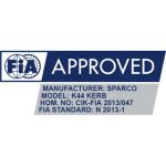 COMBINEZON DAMĂ CIK-FIA SPARCO LADY KERB K44, NEGRU/GALBEN - imagine 2