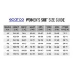 COMBINEZON DAMĂ CIK-FIA SPARCO LADY KERB K44, NEGRU/GALBEN - imagine 3