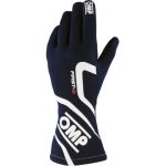 MĂNUȘI OMP FIRST-S CU OMOLOGARE FIA (CUSĂTURĂ INTERIOR) ALBASTRE