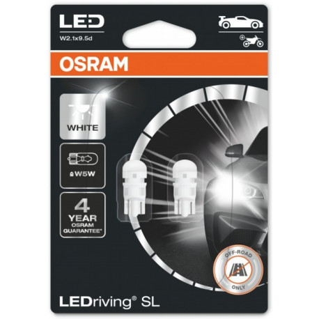 osram-becuri-auto-led-interioare-ledriving-sl-w5w-alb-2buc BECURI OSRAM AUTO LED INTERIOARE LEDRIVING SL W5W, ALB (2BUC) - imagine 1