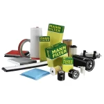 Pachet filtre revizie Bmw Seria 5 E60 530 d 231 cai, filtre Mann-Filter