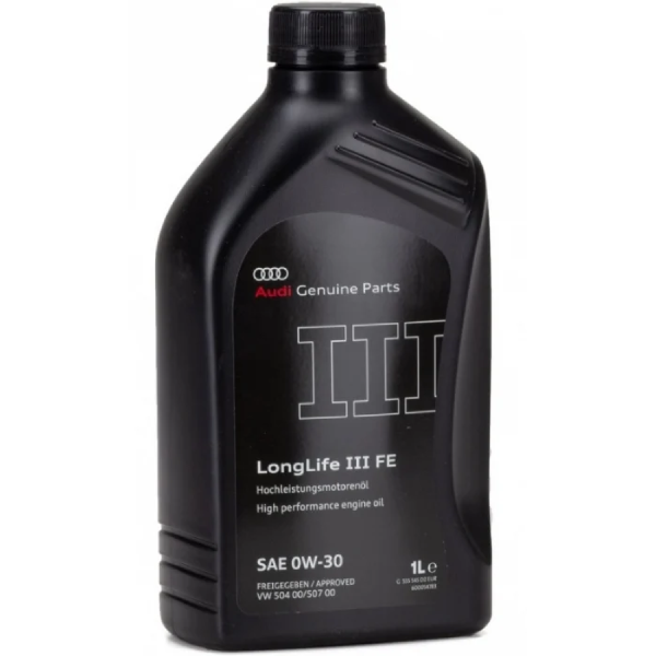ULEI ORIGINAL AUDI LONGLIFE III FE 0W30 - 1 LITRU ULEI ORIGINAL AUDI LONGLIFE III FE 0W30 - 1 LITRU