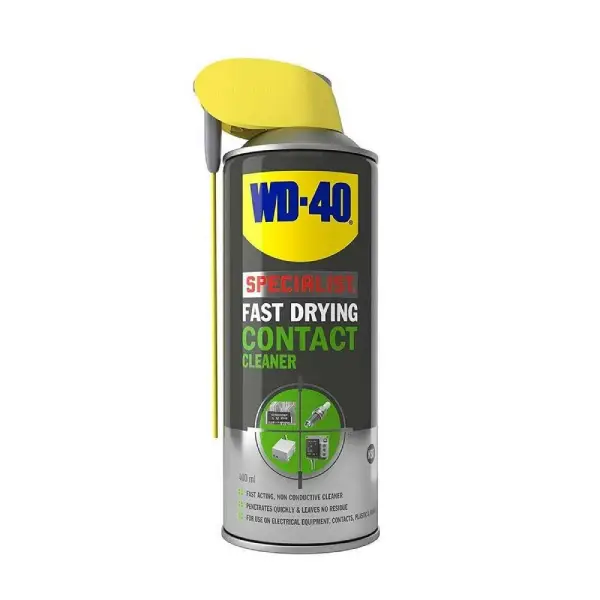 SPRAY CURATARE CONTACTE ELECTRICE WD-40 FAST DRYING CONTACT CLEANER, 400ML SPRAY CURATARE CONTACTE ELECTRICE WD-40 FAST DRYING CONTACT CLEANER, 400ML - imagine 1