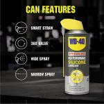 SPRAY LUBRIFIANT SILICON WD-40 HIGH PERFORMANCE SILICONE LUBRICANT, 400ML - imagine 3