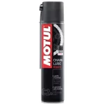 Spray ungere lant MOTUL C2+ Chain Lube Road+ 103008, 400 ml, cu teflon, alb