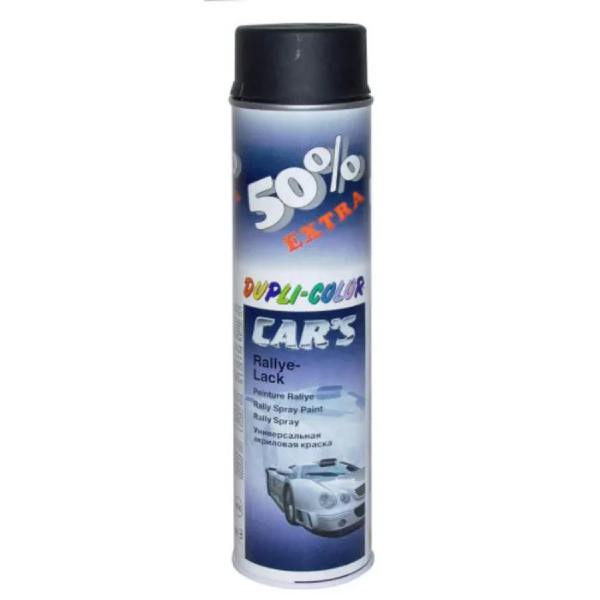 Spray vopsea auto, Dupli-Color, negru mat, interior _ exterior, 600 ml Spray vopsea auto, Dupli-Color, negru mat, interior / exterior, 600 ml - imagine 1