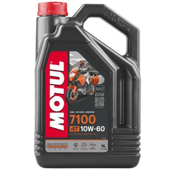 Ulei de motor MOTUL 7100 4T 10W-60 4L (1) Ulei de motor MOTUL 7100 4T 10W-60 4L - imagine 1
