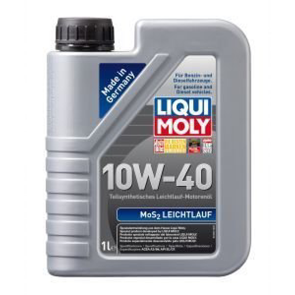 Ulei motor LIQUI MOLY Leichtlauf MOS2 10W-40 1L Ulei motor LIQUI MOLY Leichtlauf MOS2 10W-40 1L - imagine 1