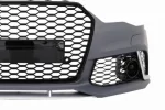 Bara Fata compatibil cu Audi A6 4G RS6 Design (2011-2015) cu Grile - imagine 8