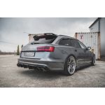DIFUZOR BARĂ SPATE AUDI S6 / A6 S-LINE C7 FL - imagine 8