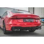 DIFUZOR BARĂ SPATE + IMITAȚIE ORNAMENT TOBĂ AUDI A7 C8 S-LINE - imagine 11