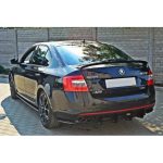 DIFUZOR BARĂ SPATE SKODA OCTAVIA RS MK3 / MK3 FL HATCHBACK / ESTATE - imagine 9