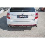DIFUZOR BARĂ SPATE V.2 SKODA OCTAVIA RS MK3 / MK3 FL HATCHBACK / ESTATE - imagine 8