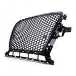 GRILĂ RADIATOR SPORT FĂRĂ EMBLEMĂ NEGRU-LUCIOS PENTRU AUDI Q5 8R 12-16