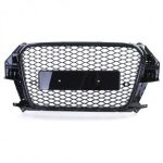 GRILĂ RADIATOR SPORT NEGRU-LUCIOS PENTRU AUDI Q3 8U PREFACELIFT 11-15 - imagine 5