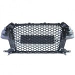 GRILĂ RADIATOR SPORT NEGRU-LUCIOS PENTRU AUDI Q3 8U PREFACELIFT 11-15 - imagine 2
