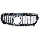GRILĂ SPORT CROM-NEGRU-LUCIOS PENTRU MERCEDES CLA C117 PRE-FACELIFT 13-16 - imagine 7